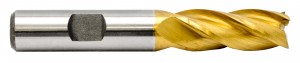 Regular Length Multi Flute TiN Coated Cobalt End Mills - USA