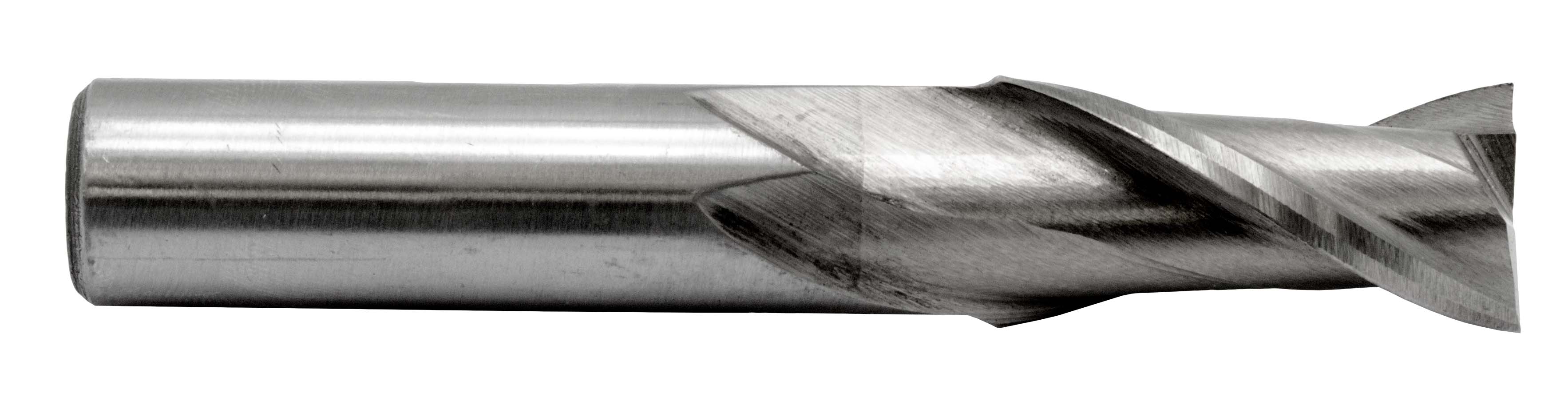 HS End Mills Two Flute Single End